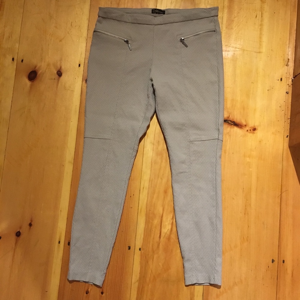 Tan Skinny Leg Stretch Pants